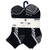 K- Swiss Mens Black Athletic Cushioned Spot Socks - pre priced sticker $24.00
